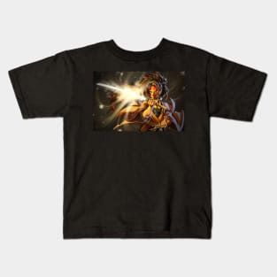 Demon Corp Master Yoriichi Kids T-Shirt